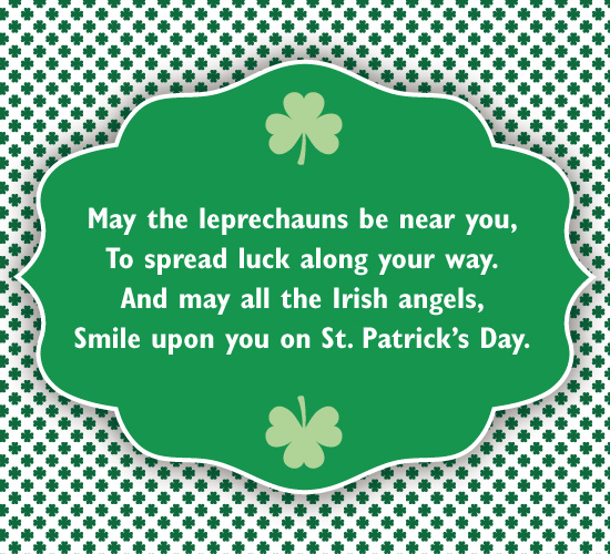 Send a friend this traditional Irish blessing!