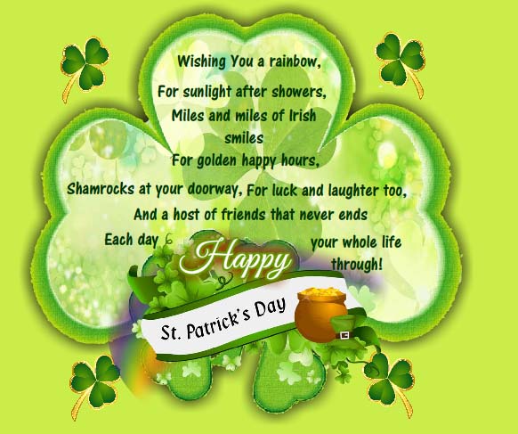 Irish Blessing For You And Yours! Free Irish Blessings eCards | 123 ...