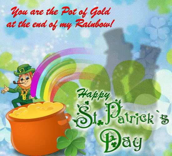You Are The Pot Of Gold.