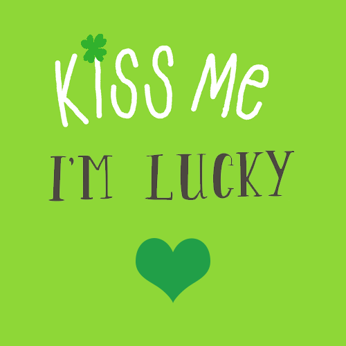 The Lucky Kiss.