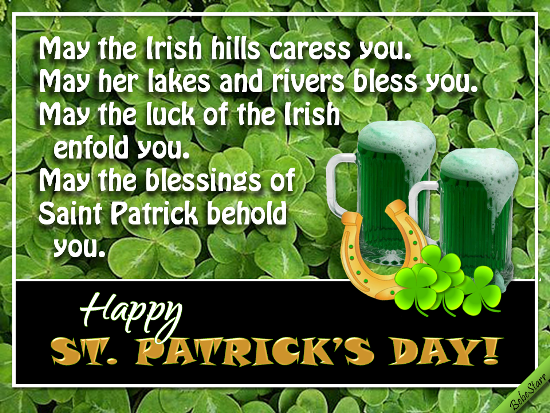 Multiple Irish Blessings. Free Luck O' the Irish eCards, Greeting Cards ...