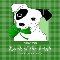 Cute Terrier Dog St. Patrick%92s Day.