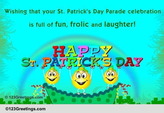 St. Patrick's Day Parade Celebrations.