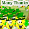 Many Thanks For St. Patrick's Day!