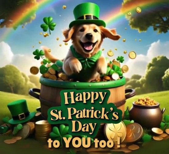 Thank You For St Patricks Day Joy