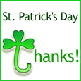 St. Patrick&apos;s Day Thank You!