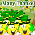Many Thanks For St. Patrick&apos;s Day!