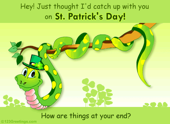 Catch Up On St. Patrick's Day!