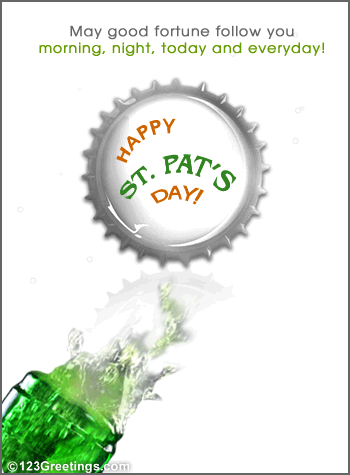 A Very Happy St. Patrick's Day!