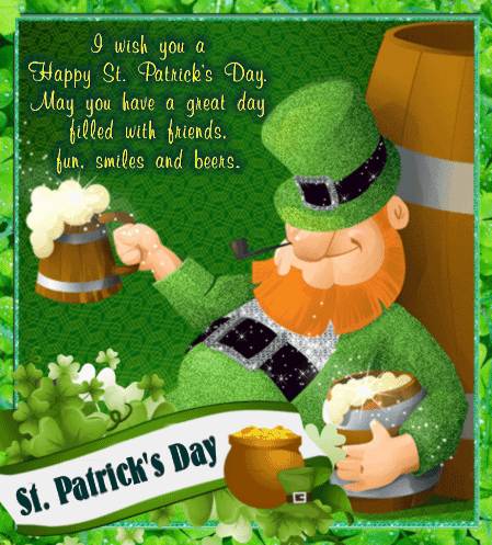My St. Patrick’s Day Ecard For You.