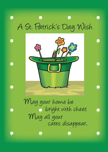 Send Floral St. Patrick’s Day Wishes.