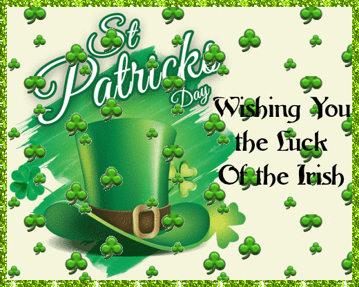 A Happy St. Patrick’s Day To You.