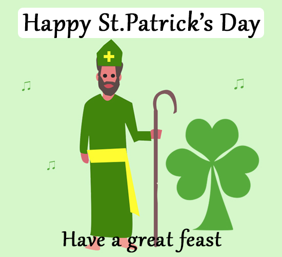 St Patrick’s Day, Bishop Of Ireland.
