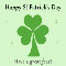 Happy St Patrick%92s Day, Clover...
