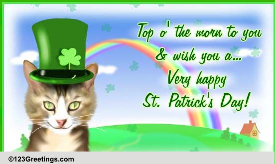 St. Patrick's Day Wishes! Free Happy St. Patrick's Day eCards | 123 ...