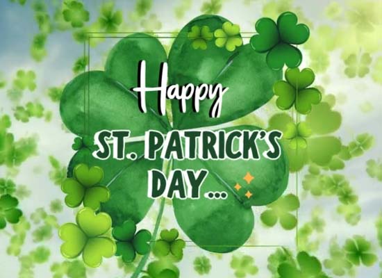 Wishing You Blessings And Happiness. Free Happy St. Patrick's Day ...