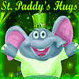 Cuddly St. Paddy's Ele Hugs!