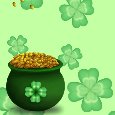 Happy St. Patrick’s Day Gold Pot.