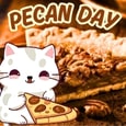 Cute Pecan Day Wishes.