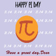 Happy Pi Day, Dear 314...