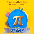 A Pi Day Message Card For You.