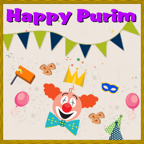 A Happy Purim Card Just For You.