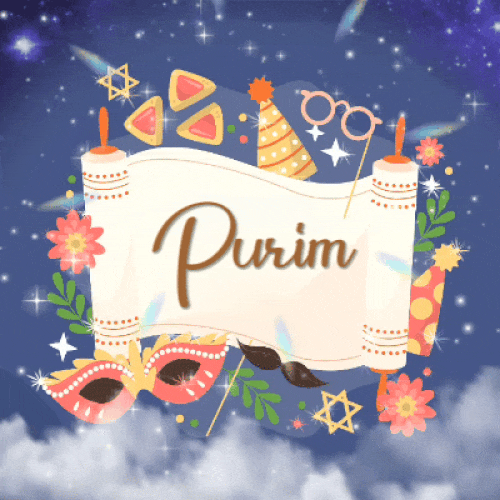 A Joyous Purim Card For You.