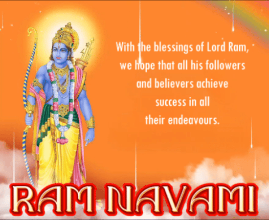 The Blessings Of Lord Ram.