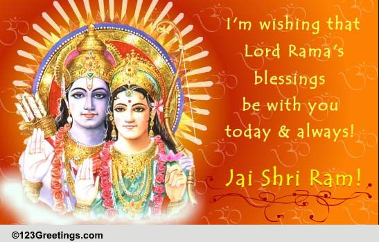 Share Lord Ram's Blessings Today!