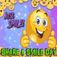A Share A Smile Day Ecard For You.