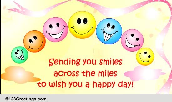 Send Warm Smile Rejuvenation Wishes.