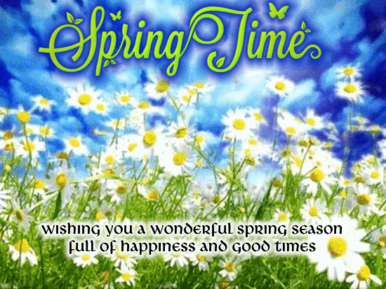 A Wonderful Spring Season...