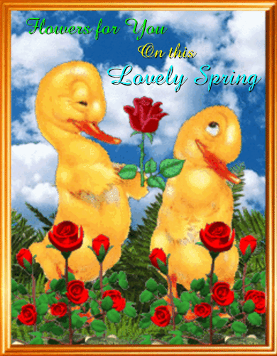 A Spring Love Card.