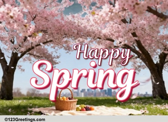 Share The Joy Of Spring Blooms Free Happy Spring eCards, Greeting Cards ...
