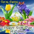 Spring Equinox Card For You.