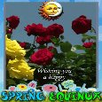 My Spring Equinox Ecard.