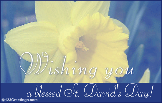 Blessed St. David's Day!