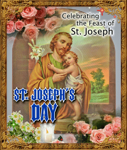 Celebrating The Feast Of St. Joseph.