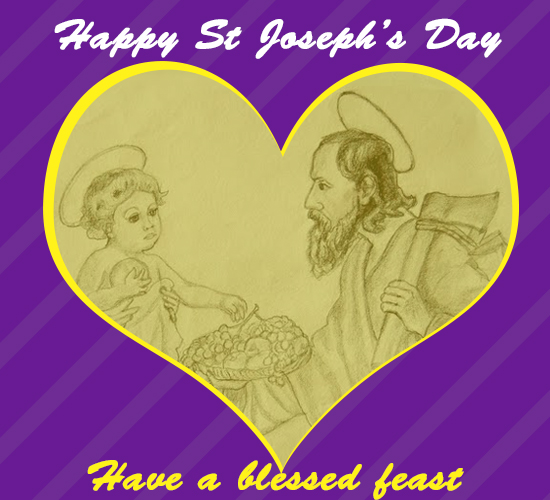 Happy St. Joseph’s Day, Heart.