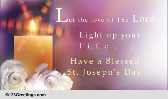 Happy St. Joseph's Day Wishes.
