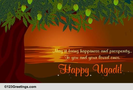 A Warm Wish On Ugadi.