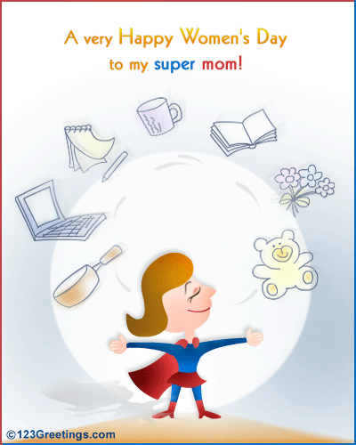 Women's Day Wish For Mom...