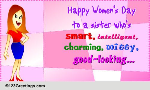 Share Women's Day Wishes For Sister!