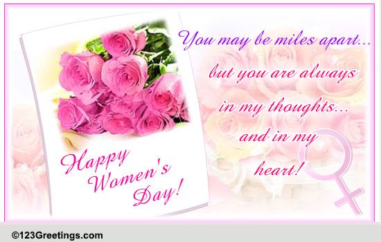 International Women's Day Family Cards, Free International 