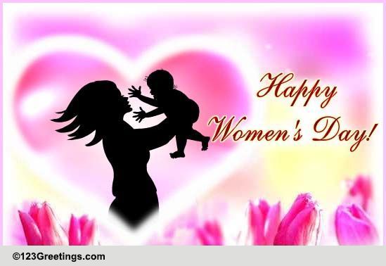 For Mom On Women's Day... Free Family eCards, Greeting Cards | 123 ...