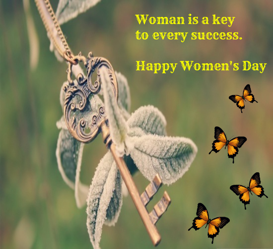 Woman Is A Key To Every...