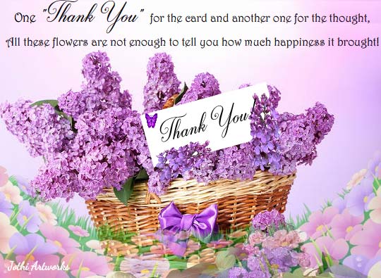 Thank You Flowers For You! Free Thank You eCards, Greeting Cards | 123 ...