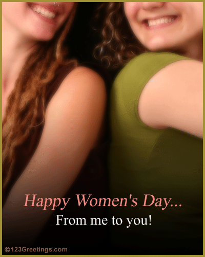 Say Happy Women's Day!