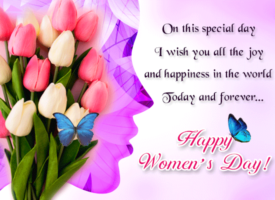 Women’s Day Wishes With... Free Happy Women's Day eCards | 123 Greetings