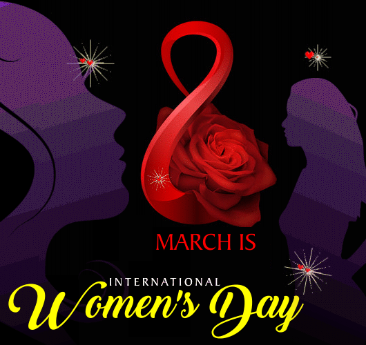 March 8 Is Women’s Day.